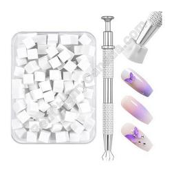  Ombre Gradient Tool + Sponges 200pcs/Kit 