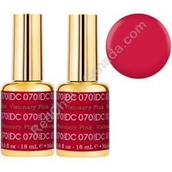  Gel DC 070 Visionary Pink x2 2 Gel Combo 