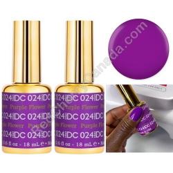  Gel DC 024 Purple Flower x2 2 Gel Combo 