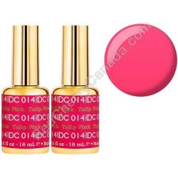  Gel DC 014 Tulip Pink x2 2 Gel Combo 