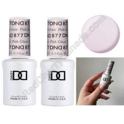  Gel DND 877 Pink Glaze x2 2 Gel Combo 