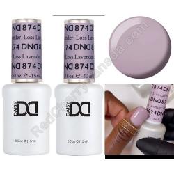  Gel DND 874 Loss Lavender x2 2 Gel Combo 