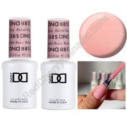  Gel DND 885 Rebel Rose x2 2 Gel Combo 