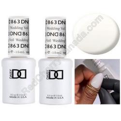  Gel DND 863 Wedding Veil x2 2 Gel Combo 