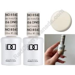  Gel DND 856 Ivory Cream x2 2 Gel Combo 