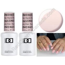  Gel DND 865 Pearly Pink x2 2 Gel Combo 